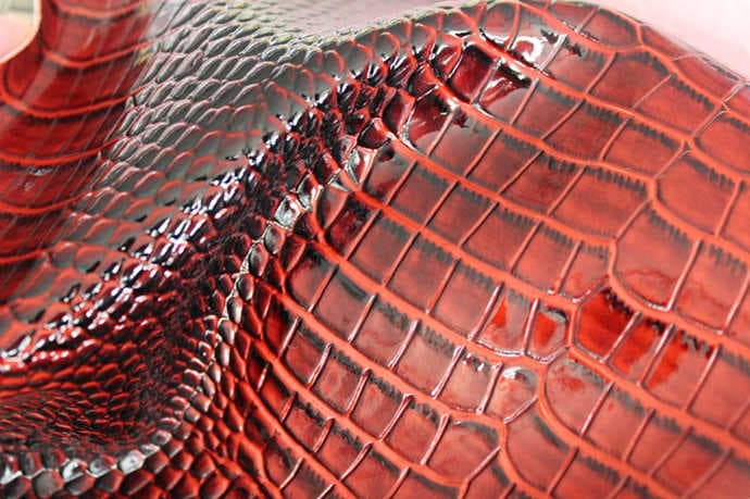 C207 2015 crocodile fashion synthetic leather